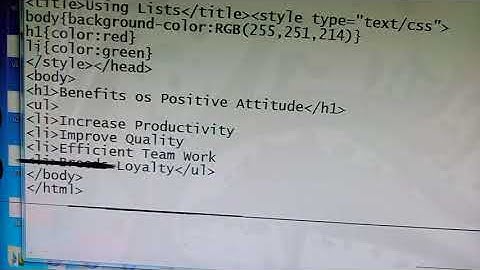 Class 8 Computer Ch.7 (Lab Unordered List ) Part-1 by Suryasen
