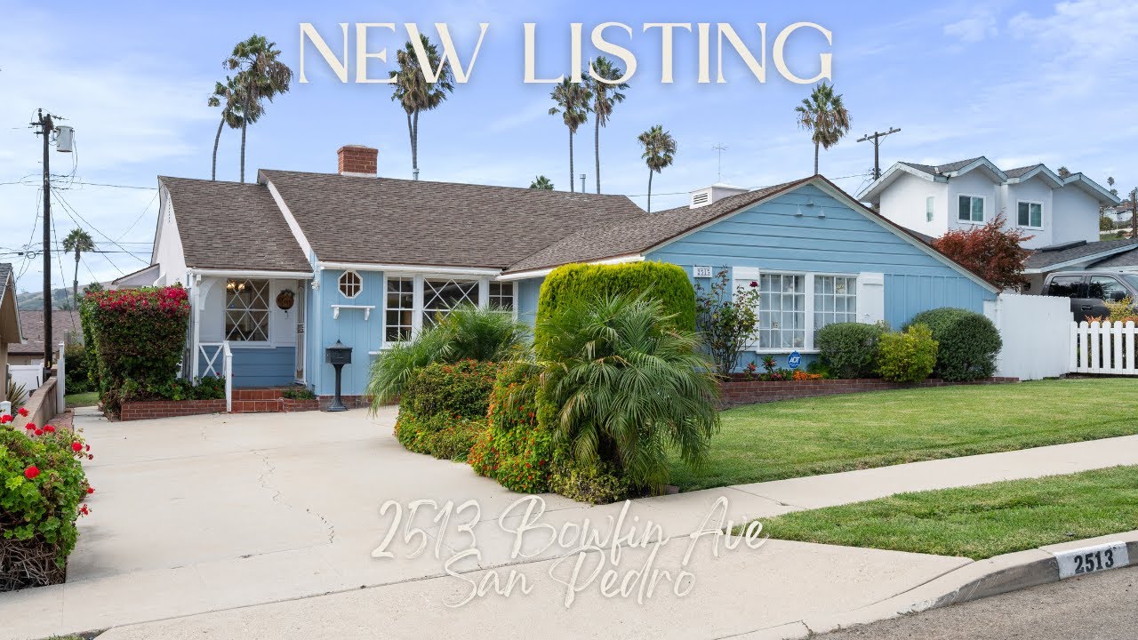 JUST LISTED! Charming South Shores Home For Sale in San Pedro, CA | 2513 Bowfin Avenue