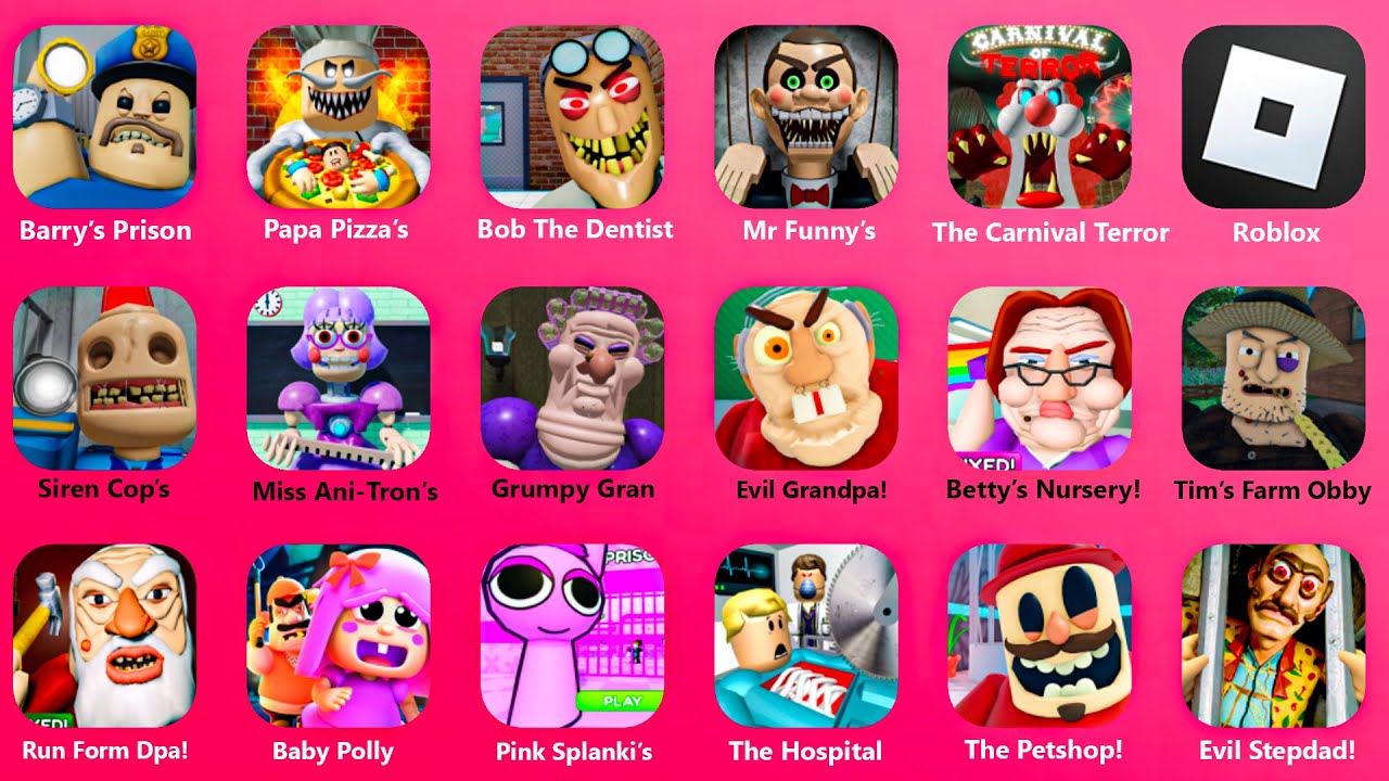 ROBLOX.WE GOT TRAPPED IN PAPA PIZZA’S FROZEN SCHOOL.WINTER PRISON CIRCUS ESCAPE.NEW HORROR OBBY