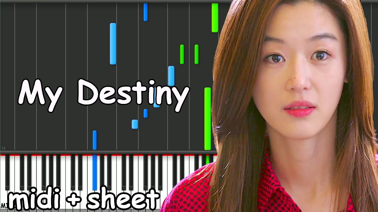 My Love from the Star - My Destiny Piano Tutorial