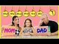 WHO KNOWS ME BETTER ? MOM OR DAD | SISTER FOREVER