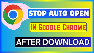 Hoe u automatisch openen in Chrome na het downloaden kunt stoppen | Probleem met automatisch open...