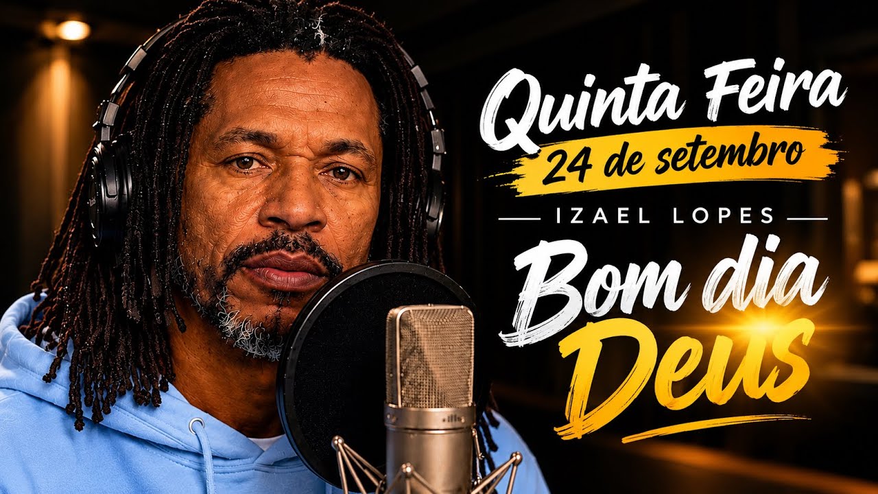 Quinta Feira 24 de setembro - Izael Lopes | Bom dia Deus 🙏🏻