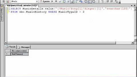 SQL 2008  XQuery Methods Lab 6.1