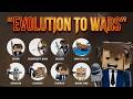 Evolution to Wars | Cardboard Guy