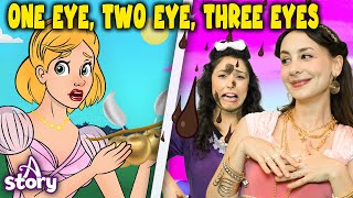 One Eye Two Eyes Three Eyes + Mother Holle's Surprise| English Fairy Tales & Kids Stories