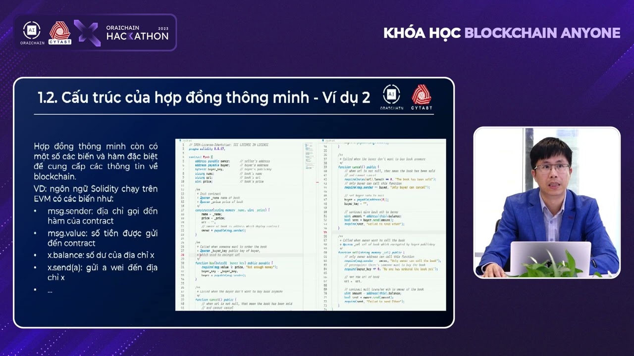 #BlockchainAnyone - Buổi 2 - Smart contract và Dapps