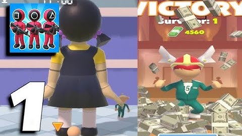 Squid Game: 456 Survival - Gameplay Season 1-2 (Android, iOS) - All Levels