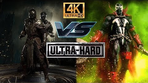 MORTAL KOMBAT 11 INDONESIA  - Noob Saibot VS Spawn Very Hard 4K UHD