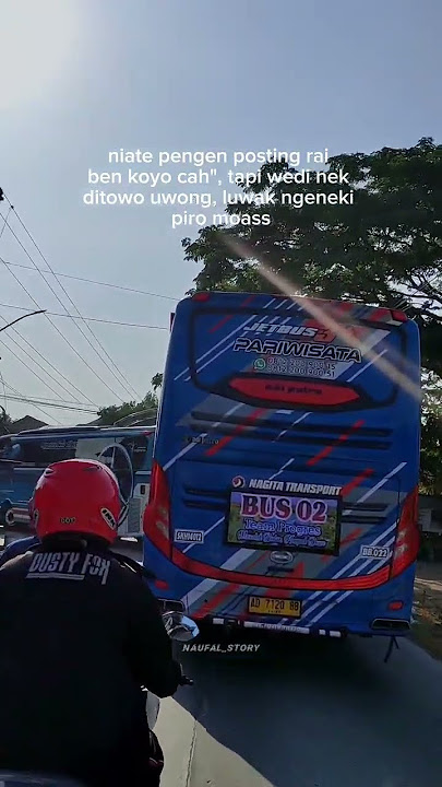 story WA kata kata humor X bus pariwisata Mbois #berandashort #basuri