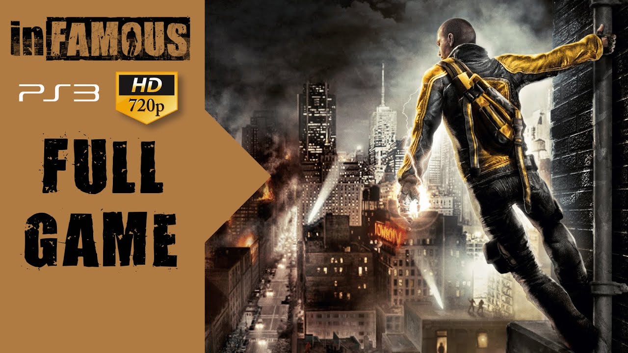 inFAMOUS (PS3) (720P HD) (GOOD KARMA) FULL GAME