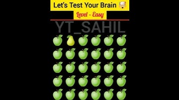 Memory Test 🤯 || Find The Odd Emoji Out || Emoji Puzzle Quiz || Part 3 || #shorts #quiztime
