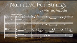 Narrative for Strings – Original String Orchestra Composition (2025) [Scrolling Score]