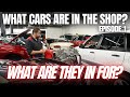 What Cars Are In My Shop? And What Are They In For? Episode 1