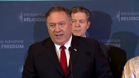 Ministerial to Advance Religious Freedom: Secretary of State Michael R. Pompeo (Speec (2019) 🇺🇸