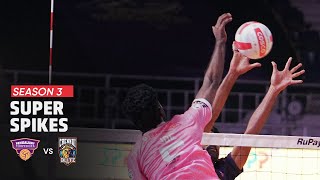 Super Spikes | Match 32 | Bengaluru Torpedoes vs Chennai Blitz | PVL Season 3