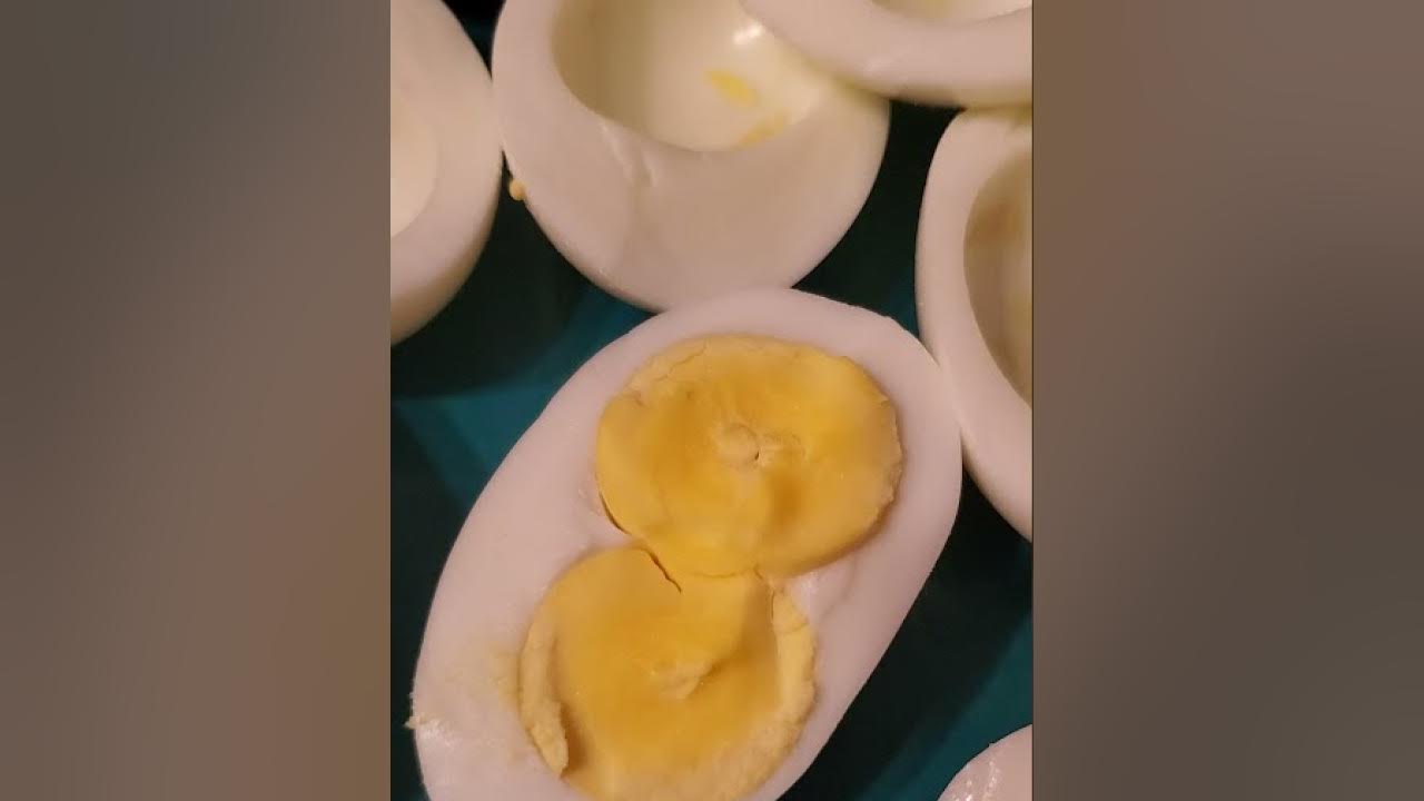 2 yellow yolks in one EGG YouTube