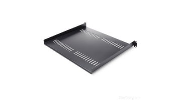 Vented 1U Rack Shelf - CABSHELF116V | StarTech.com