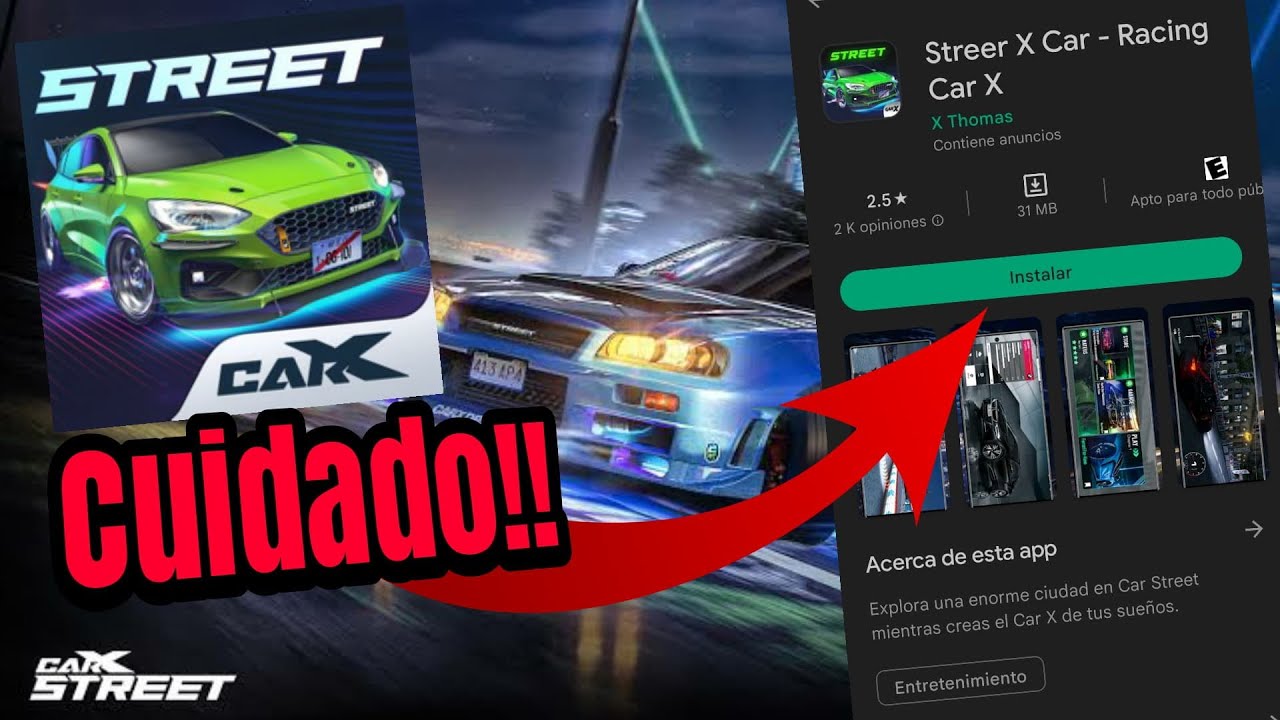 CarX Street FECHA DE LANZAMIENTO DESMENTIDA MUCHO CUIDADO CON ESTE