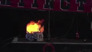 moment Vivienne Westwood's son torches £10m pound Sex Pistols collection on boat in middle of the Th