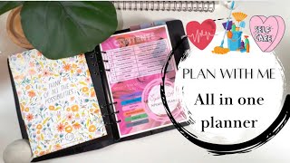 All in One Planner Walk through | Plum Paper | Cloth and Paper A5 contoured leather agenda
