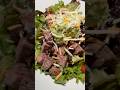 Grilled flank steak and taco salad 🔥