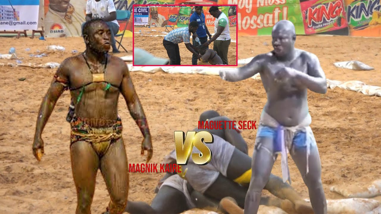 Le grand combat Magnick Kairé VS Boye Niang2 Diél bou rey devant Diène kairé