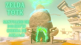 Zelda TOTK: Santuario de Domizu'in (Sierra de Akkala)