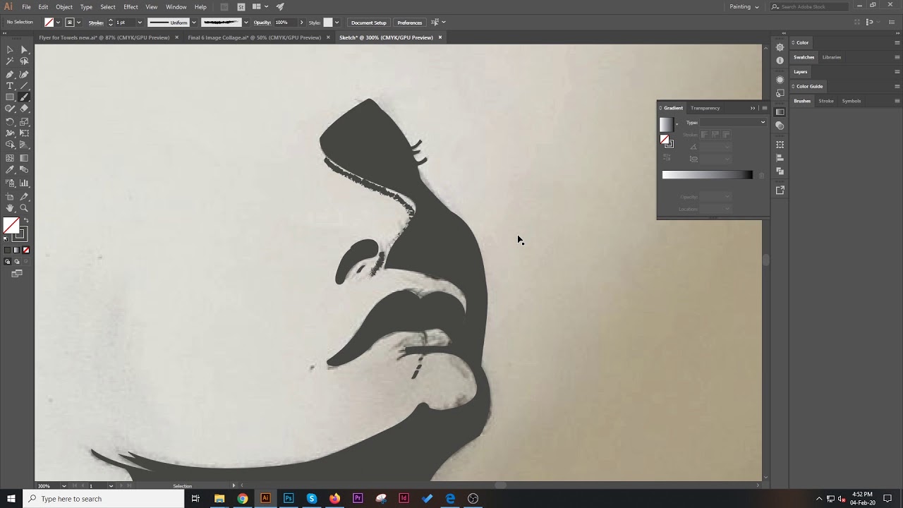 Adobe Illustrator Pen Tool Basic Tutorial
