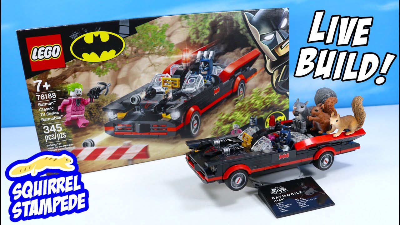 LEGO DC Batman: Batman Classic TV Series Batmobile 76188 Building Toy (345  Pieces) 