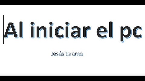como hacer que un programa se ejecute automáticamente al iniciar el pc