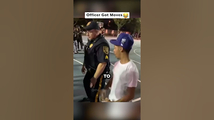 Officer can really dance 🕺 #shorts