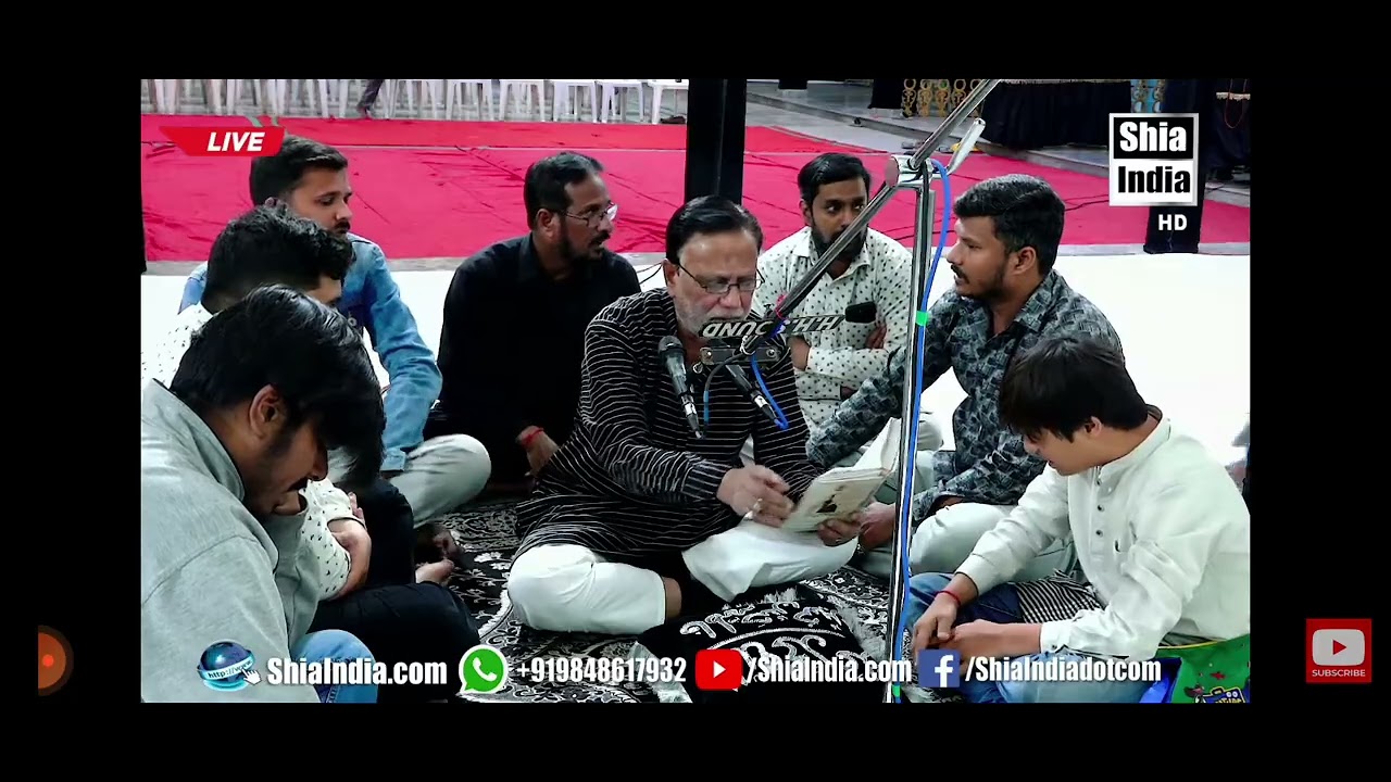 Marsiya safere imam Hussain a.s. Ayame fatimi 2nd majlis 13.11.2025..21st jamadiawal 1447inayat Jung