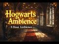 🧙♂️ Hogwarts Hallway Ambience ASMR | Relaxing Wizarding World Sounds 🏰