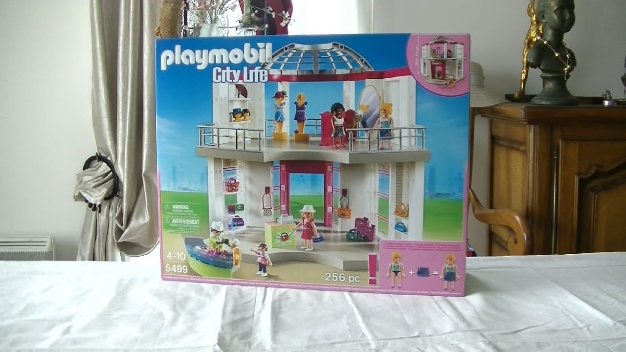 Unboxing Playmobil (fr) : La boutique de mode (2014) - 5499 