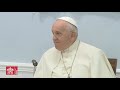 Ulán Bator, Encuentro con los Agentes de la Caridad, 4 septiembre 2023, Papa Francisco