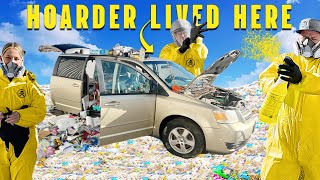 Abandoned Hoarder Van Gets New Life!!