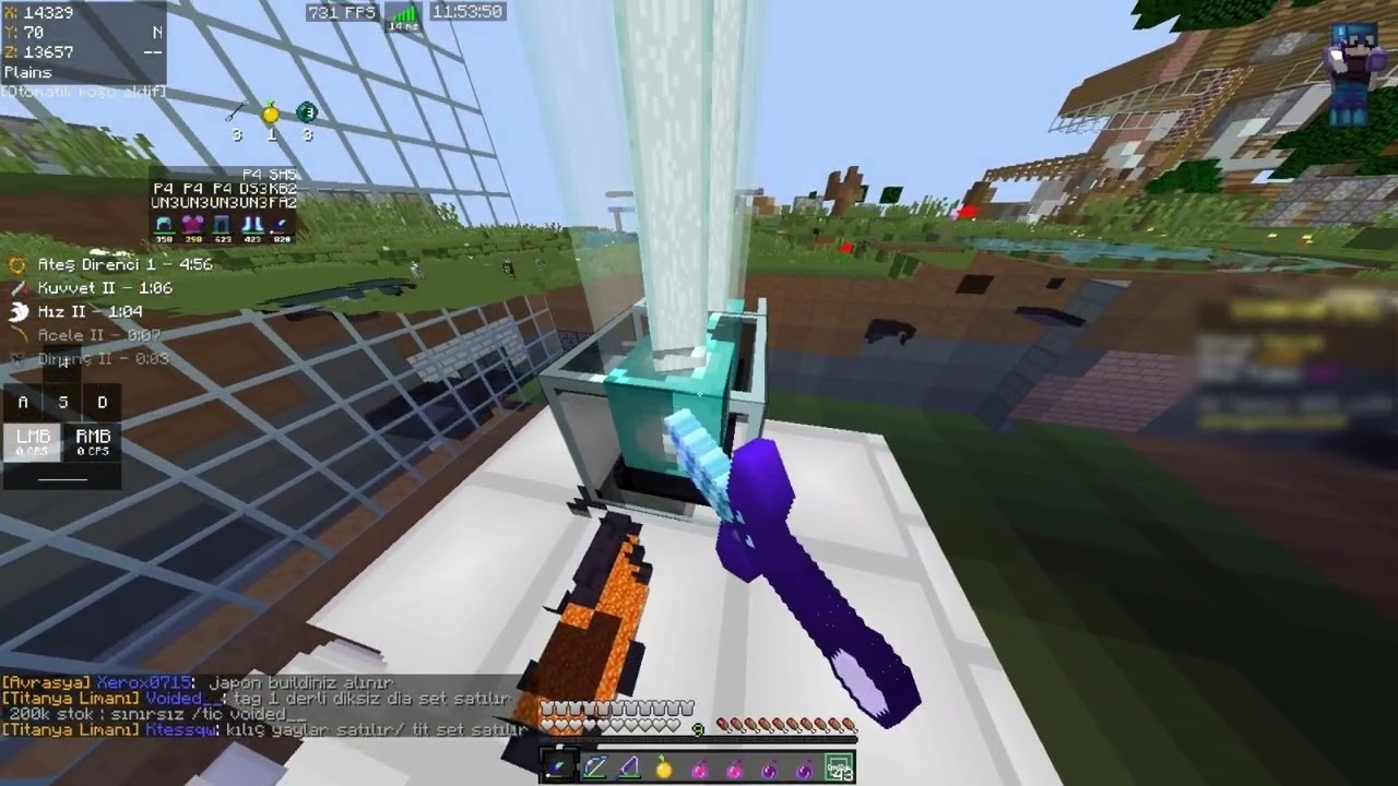 Sonoyuncu Titanyum Patlayan claimler /  adam kesmek