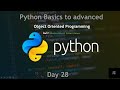 OOP using Python | What is Inheritance? | Multiple Inheritance and Hierarchical Inheritance | Day 28