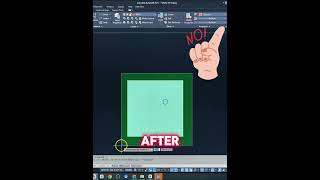Rectangular Column Create Easy And fast | #autocad | #shorts