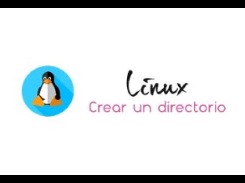 ¿Cómo crear un directorio en GNU linux? - YouTube