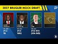 2027 NFL Mock Draft: Way-Too-Early Round 1 Projections From Dane Brugler