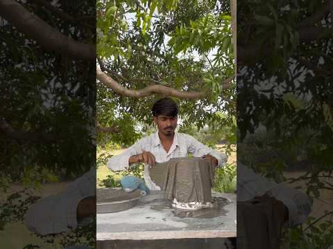 Towel से ai 🌺flowerpot 🪴 ये क्या बना diya 😱#minivlog#shorts#shortvideo