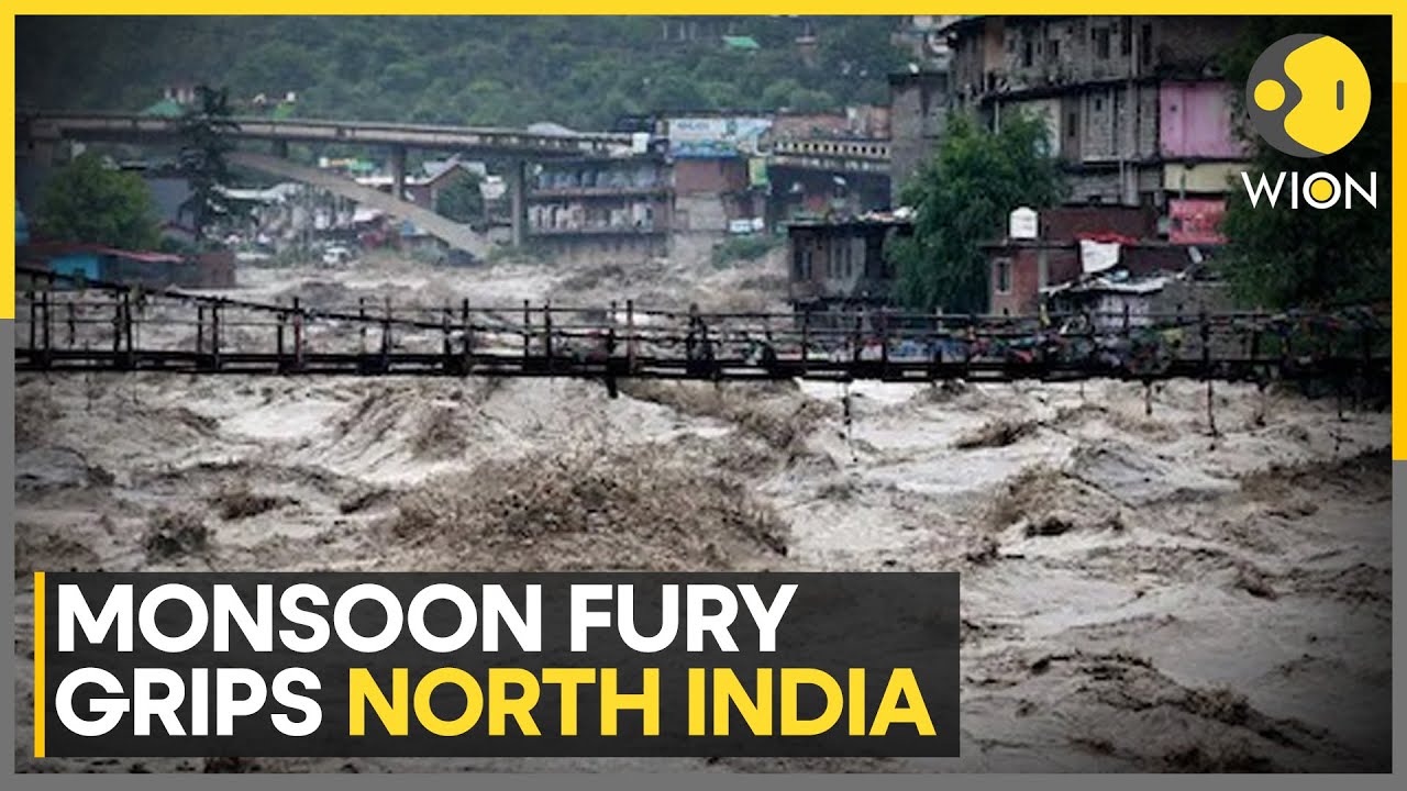 India: Relentless Rains Disrupt Life Across Himachal Pradesh & J&K | WION  | WION