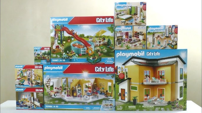 Playmobil unboxing : The modern house (2017) - 9266, 9267, 9268