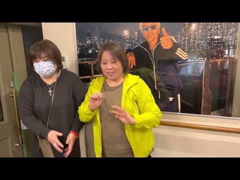 不思議な武司さん（緊急事態発生。喜久美さんの首が固まってしまった。）