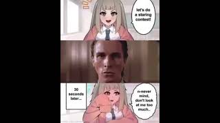 Staring contest