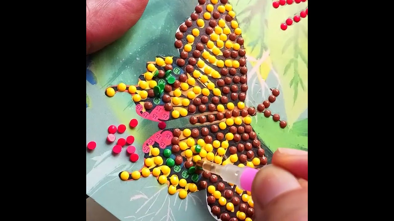 Crafting a Beautiful Butterfly with Beads 