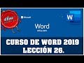 CURSO DE WORD 2019 DESDE CERO - 26 COMO USAR LAS VISTAS EN WORD