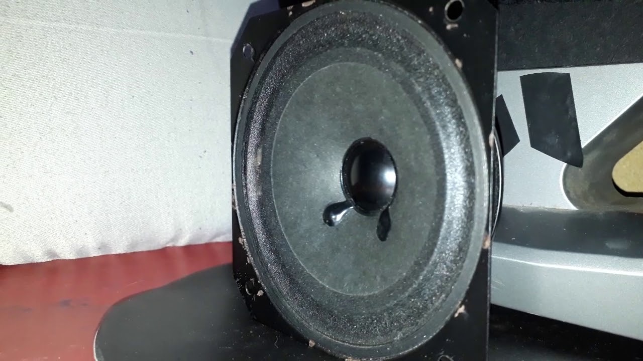 4" Fullrange Speaker Excursion Test in Free Air